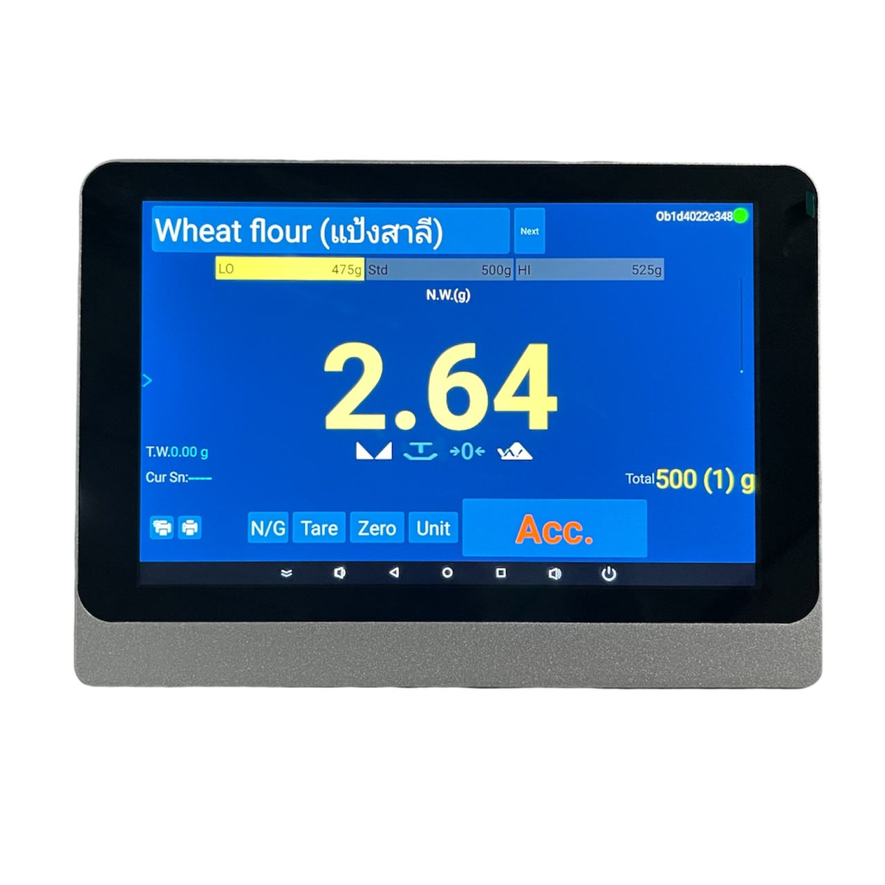 SUNFORD WETOUCH10 - Smart Scale